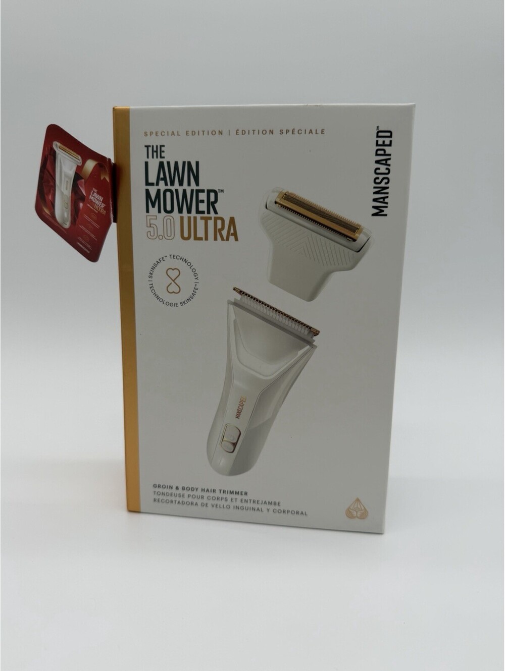 Manscaped The Lawn Mower 5.0 Ultra Special Edition Groin Body Trimmer White